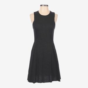 Robert Rodriguez Heather Black Fit & Flare Dress Size 4